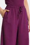 Rosaline Loungewear Pants - Plum Caspia — thumbnail 5